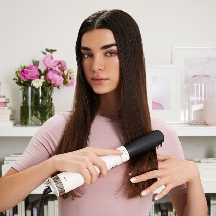 Bellissima 11847 - Karšto oro šepetys 8 viename AIR WONDER 1000W/230V balta/auksinė