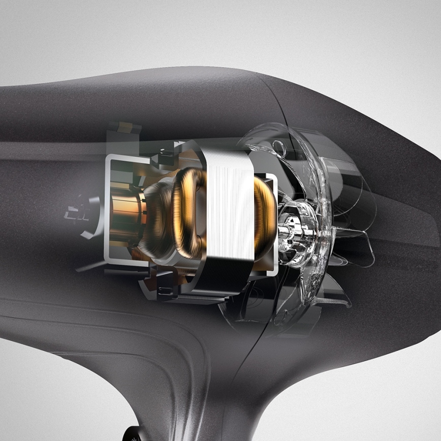 Bellissima 11859 - Plaukų džiovintuvas ULTRA SPEED 2200W/230V juodas