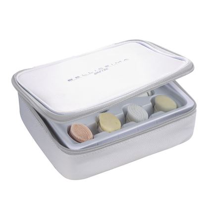 Bellissima 5167 - Veido valymo šepetėlis PURE&LIGHT 1xAA kreminės spalvos