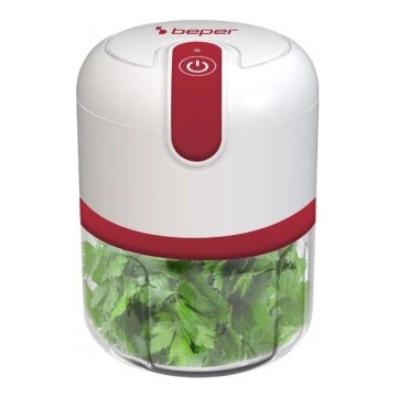 Beper - Įkraunamas smulkintuvas 30W/5V 1500 mAh 250 ml