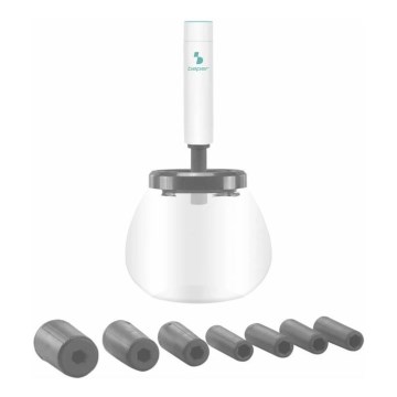 Beper - makiažo šepetėlių valiklis 2xAAA