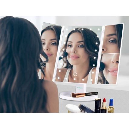 Beper - Makiažo veidrodis su LED apšvietimu 4xAAA/5V