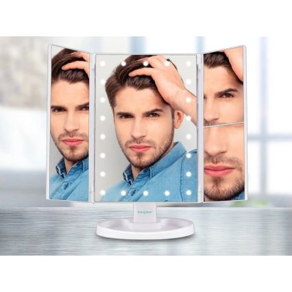 Beper - Makiažo veidrodis su LED apšvietimu 4xAAA/5V