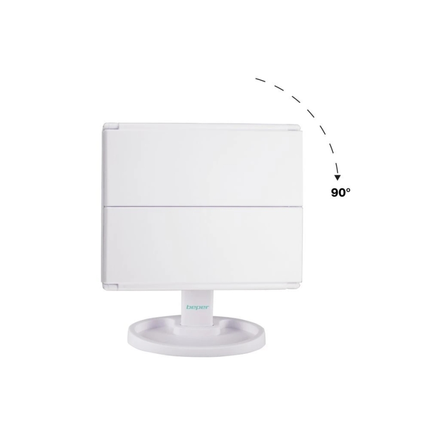 Beper - Makiažo veidrodis su LED apšvietimu 4xAAA/5V
