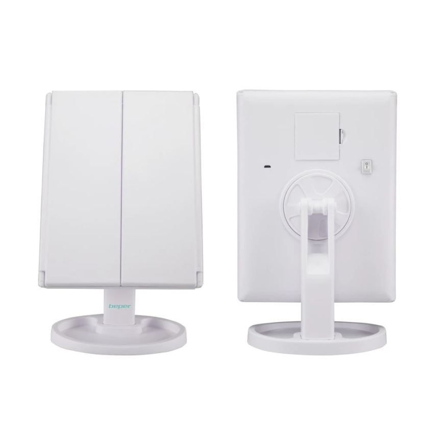 Beper - Makiažo veidrodis su LED apšvietimu 4xAAA/5V