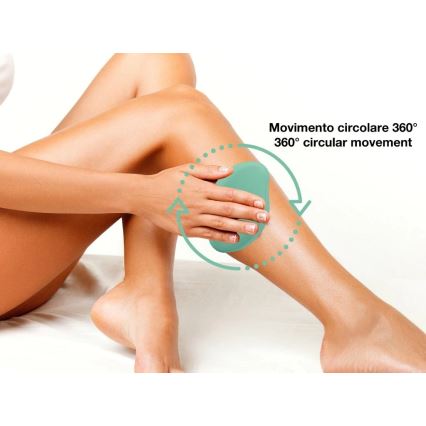 Beper - pilinginis akmuo, mėtinės spalvos