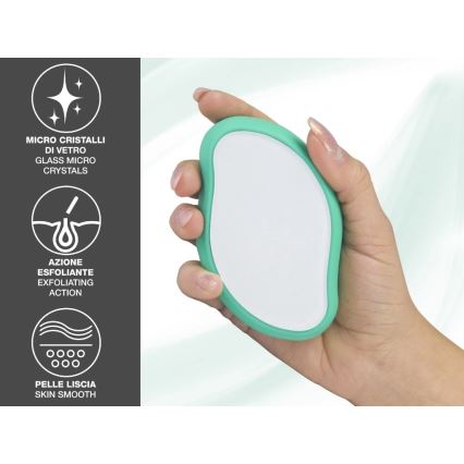 Beper - pilinginis akmuo, mėtinės spalvos