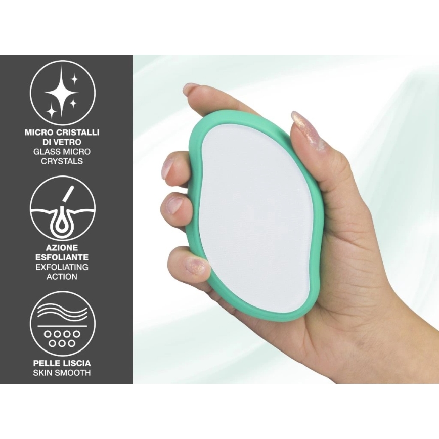 Beper - pilinginis akmuo, mėtinės spalvos