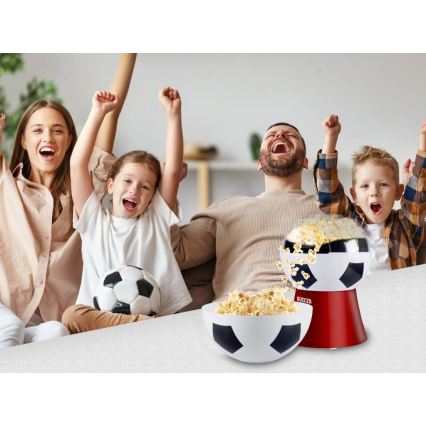 Beper - spragėsių gaminimo aparatas 1200W/230V futbolo motyvas/raudonas
