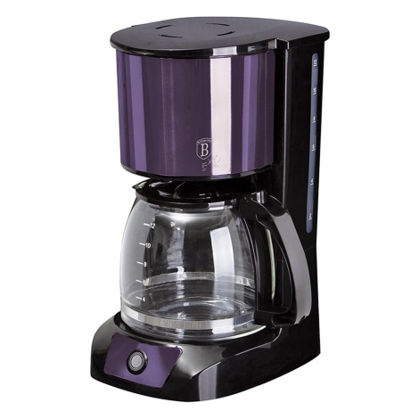 BerlingerHaus - Kavos aparatas 1,5 l su lašėjimo ir temperatūros palaikymo funkcija violetinis