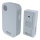 Bevielis durų skambutis BELL 1x23A + 3xAAA balta
