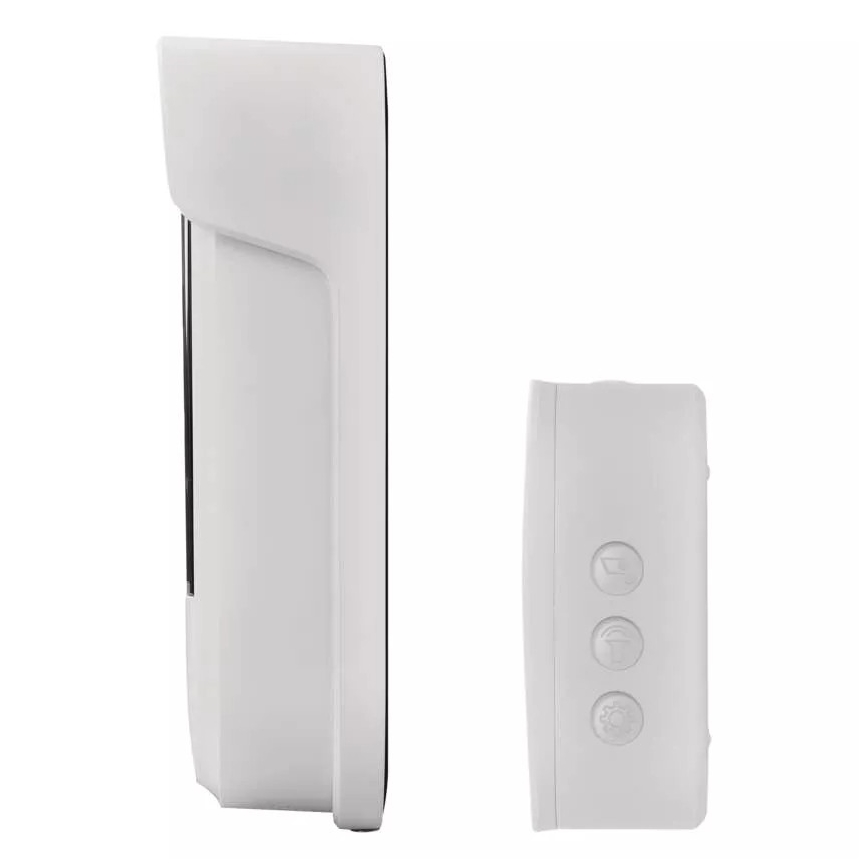 Bevielis durų skambutis su vaizdo kamera su judesio jutikliu GoSmart 5V 3xAA IP65 Wi-Fi Tuya