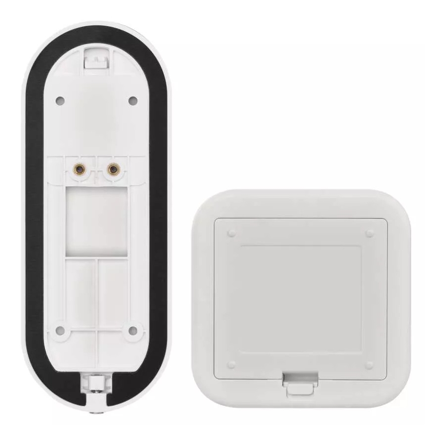Bevielis durų skambutis su vaizdo kamera su judesio jutikliu GoSmart 5V 3xAA IP65 Wi-Fi Tuya