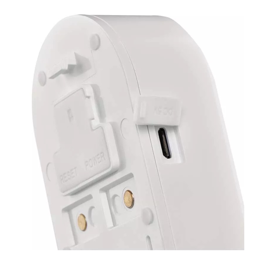 Bevielis durų skambutis su vaizdo kamera su judesio jutikliu GoSmart 5V 3xAA IP65 Wi-Fi Tuya