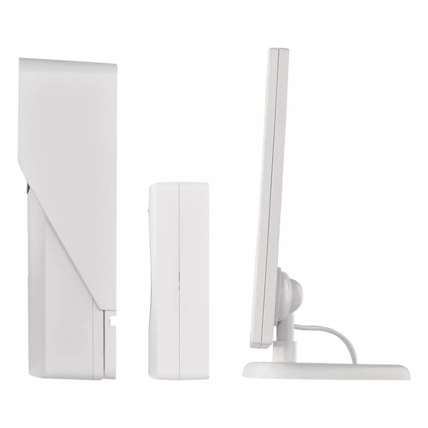 Bevielis durų skambutis su vaizdo kamera su saulės baterija GoSmart 4400 mAh 3xAA IP44 Wi-Fi Tuya
