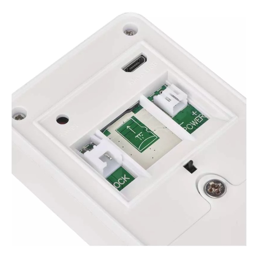 Bevielis durų skambutis su vaizdo kamera su saulės baterija GoSmart 4400 mAh 3xAA IP44 Wi-Fi Tuya