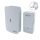 Bevielis prijungiamas durų skambutis PIEZO BELL 230V + 1x23A IP40 balta