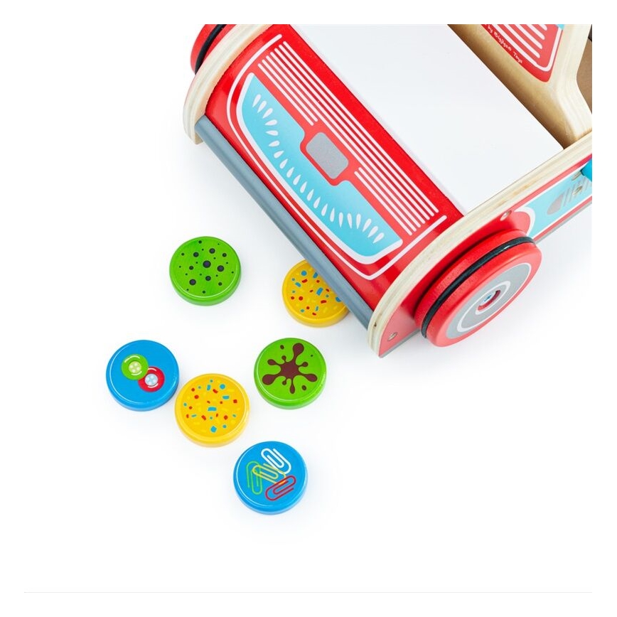 Bigjigs Toys - Lazdos formos dulkių siurblys