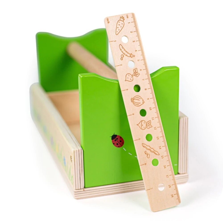 Bigjigs Toys - Sodininkystės rinkinys dėžėje