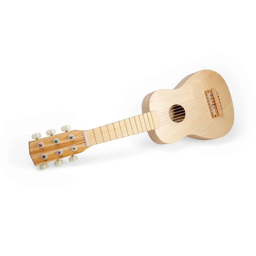 Bigjigs Toys - Vaikiška medinė gitara