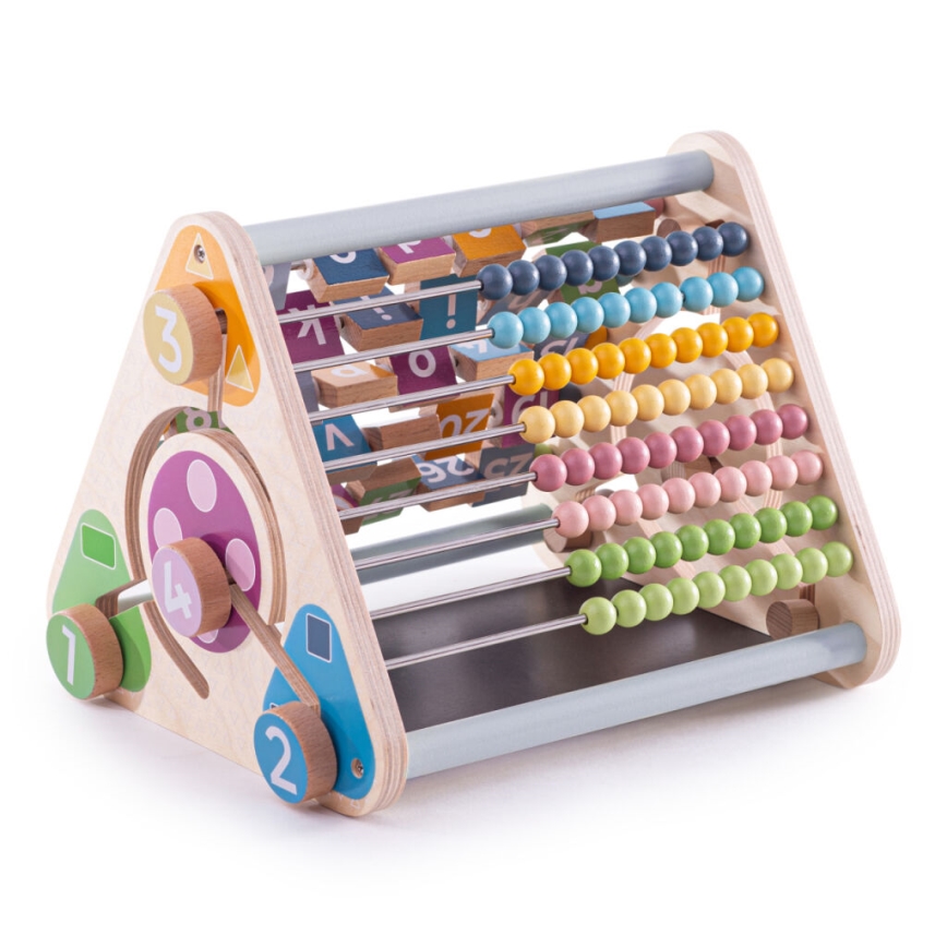 Bigjigs Toys - Veiklos trikampis su gyvūnais