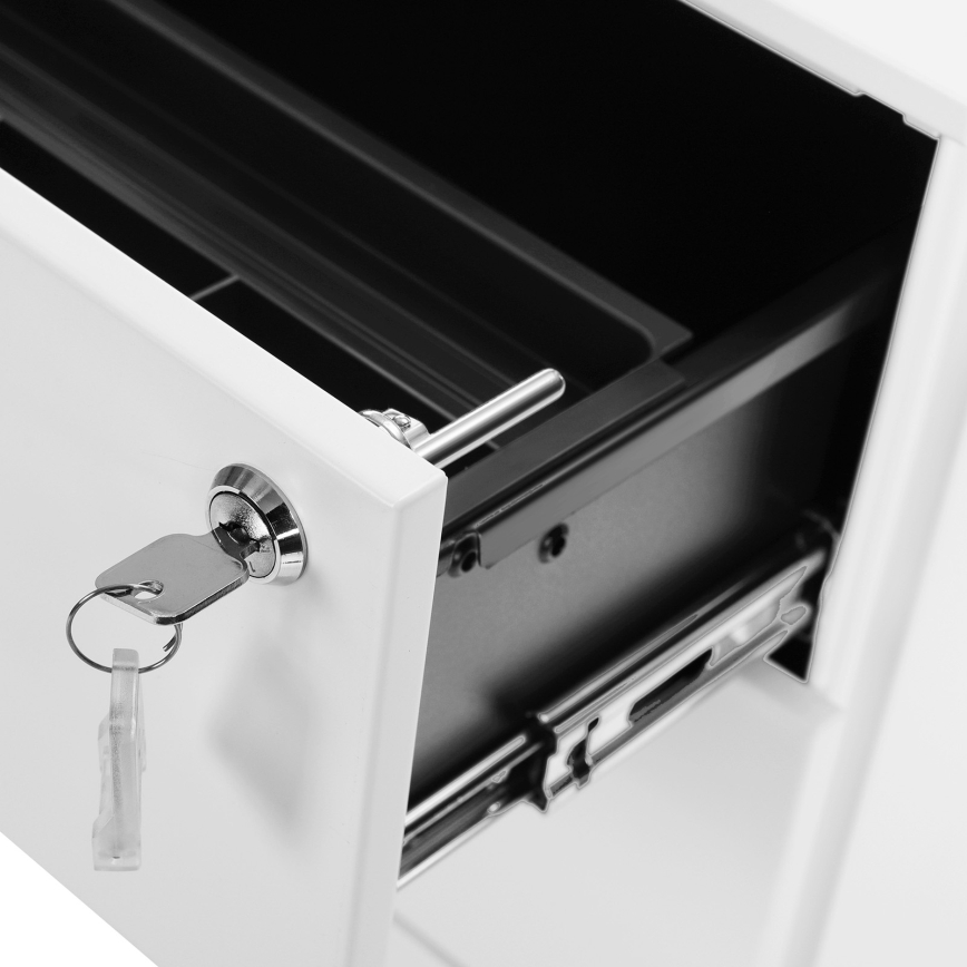 Biuro konteineris SECURIO baltas