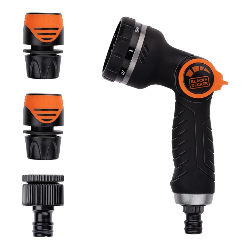 BLACK+DECKER - Drėkinimo pistoletas Su 3 jungtys