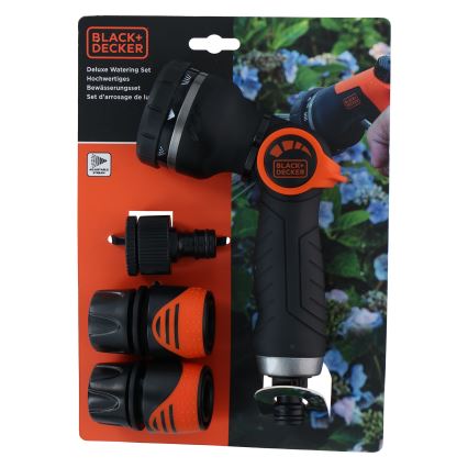 BLACK+DECKER - Drėkinimo pistoletas Su 3 jungtys