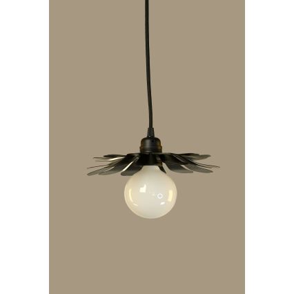 Bohemia-Design - Pakabinamas juodas šviestuvas ant laido 1xE27/60W/230V