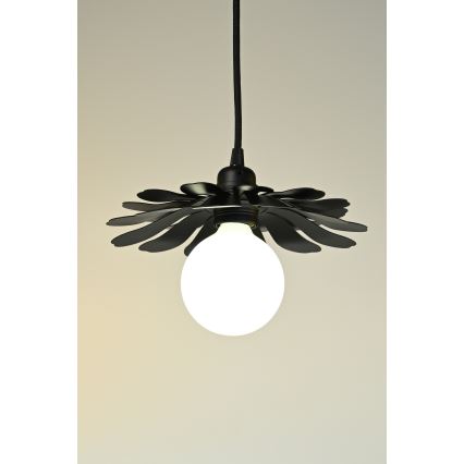 Bohemia-Design - Pakabinamas juodas šviestuvas ant laido 1xE27/60W/230V