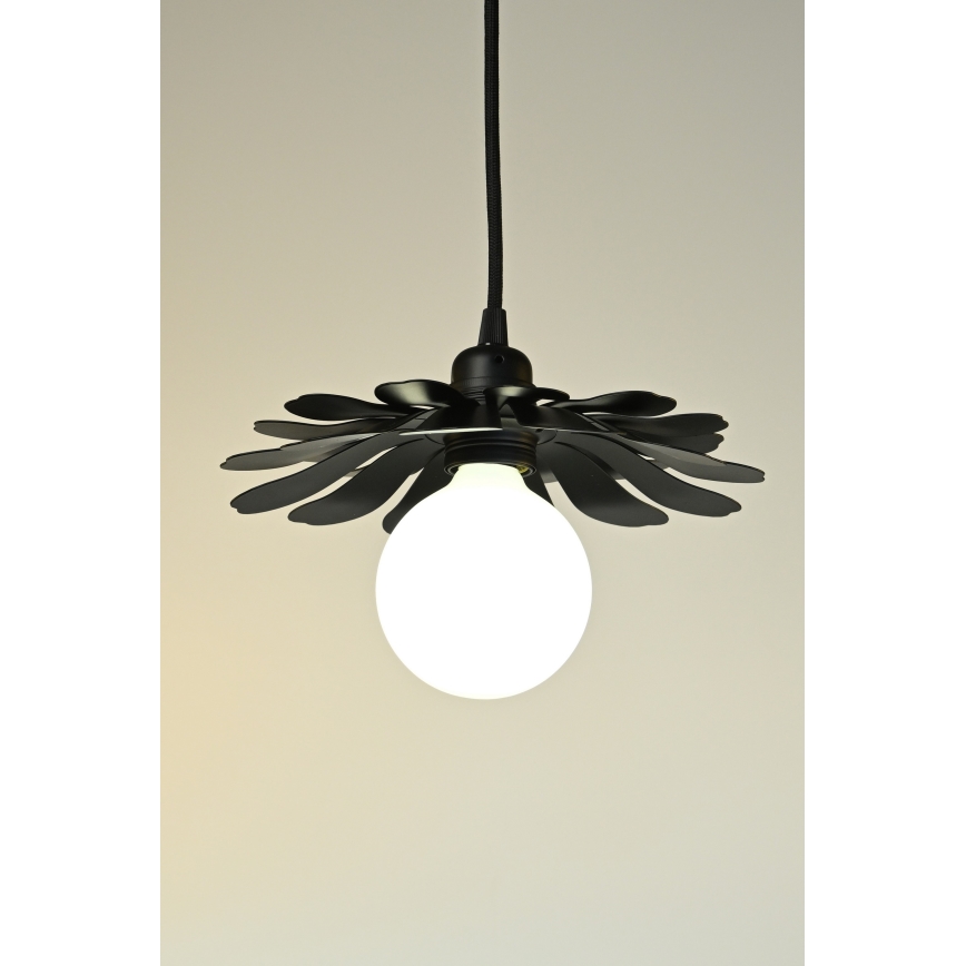 Bohemia-Design - Pakabinamas juodas šviestuvas ant laido 1xE27/60W/230V