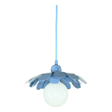 Bohemia-Design - Pakabinamas šviestuvas ant laido 1xE27/60W/230V mėlynas
