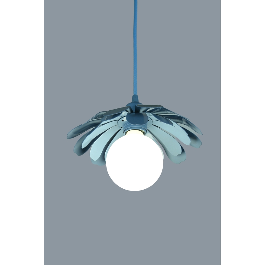 Bohemia-Design - Pakabinamas šviestuvas ant laido 1xE27/60W/230V mėlynas