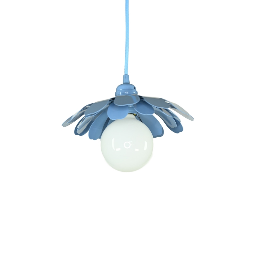 Bohemia-Design - Pakabinamas šviestuvas ant laido 1xE27/60W/230V mėlynas