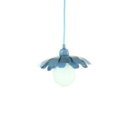 Bohemia-Design - Pakabinamas šviestuvas ant laido 1xE27/60W/230V mėlynas