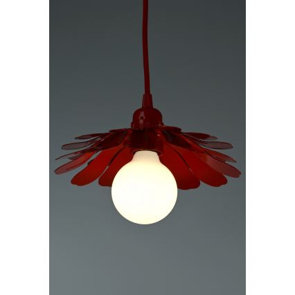 Bohemia-Design - Pakabinamas šviestuvas ant laido 1xE27/60W/230V raudonas