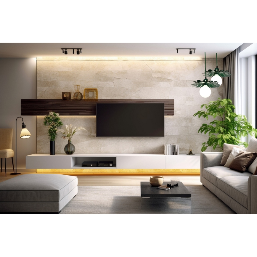 Bohemia-Design - Pakabinamas šviestuvas ant laido 1xE27/60W/230V žalias
