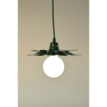 Bohemia-Design - Pakabinamas šviestuvas ant laido 1xE27/60W/230V žalias