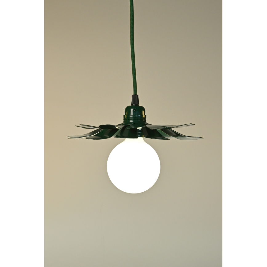 Bohemia-Design - Pakabinamas šviestuvas ant laido 1xE27/60W/230V žalias