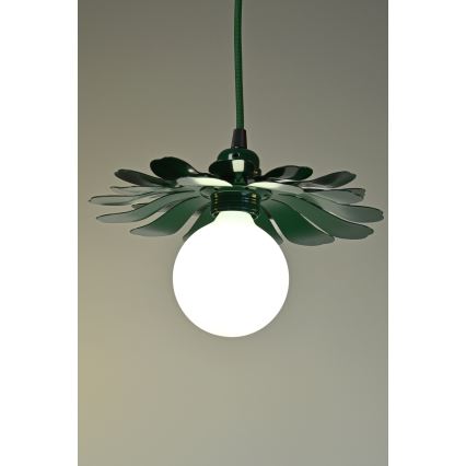 Bohemia-Design - Pakabinamas šviestuvas ant laido 1xE27/60W/230V žalias
