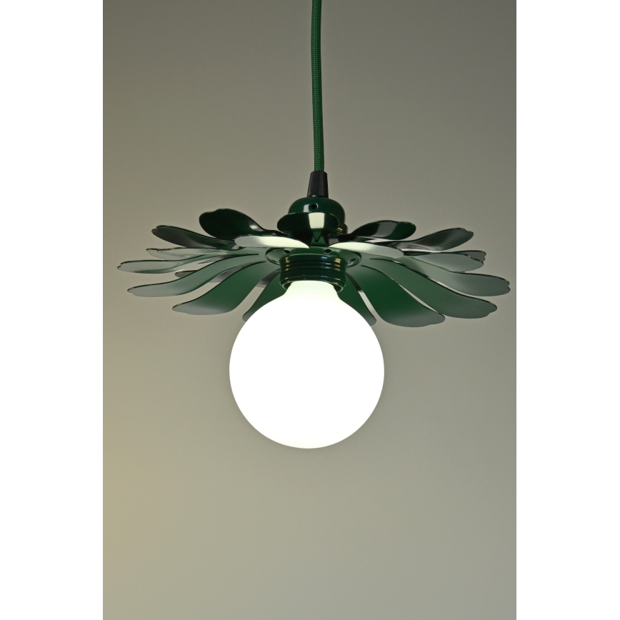 Bohemia-Design - Pakabinamas šviestuvas ant laido 1xE27/60W/230V žalias