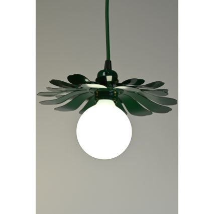 Bohemia-Design - Pakabinamas šviestuvas ant laido 1xE27/60W/230V žalias