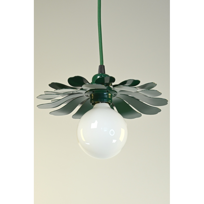 Bohemia-Design - Pakabinamas šviestuvas ant laido 1xE27/60W/230V žalias