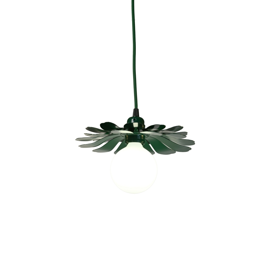 Bohemia-Design - Pakabinamas šviestuvas ant laido 1xE27/60W/230V žalias