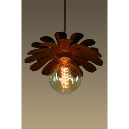 Bohemia-Design - Pakabinamas šviestuvas su laidu 1xE27/60W/230V bronzinis