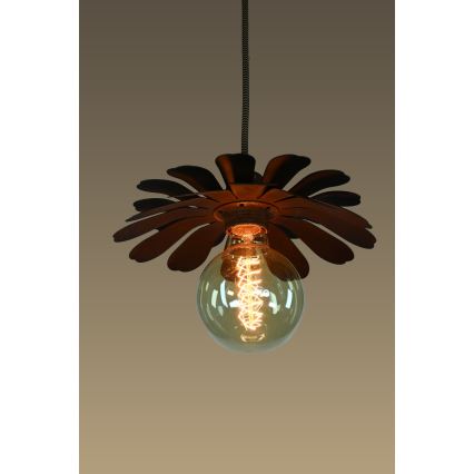 Bohemia-Design - Pakabinamas šviestuvas su laidu 1xE27/60W/230V bronzinis