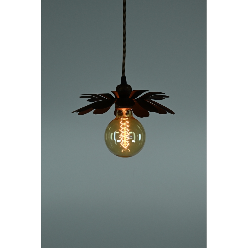 Bohemia-Design - Pakabinamas šviestuvas su laidu 1xE27/60W/230V bronzinis