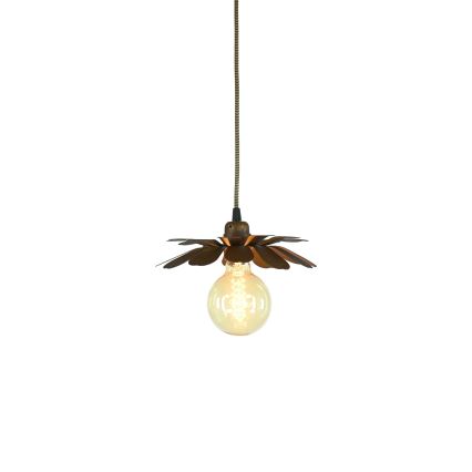 Bohemia-Design - Pakabinamas šviestuvas su laidu 1xE27/60W/230V bronzinis