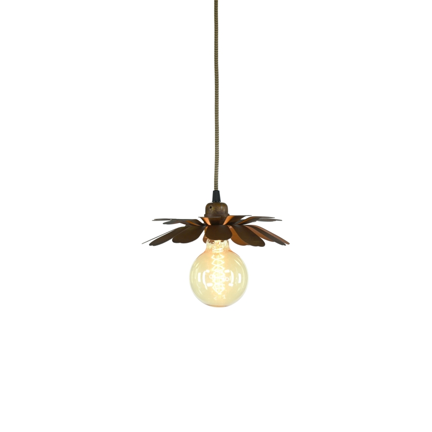 Bohemia-Design - Pakabinamas šviestuvas su laidu 1xE27/60W/230V bronzinis