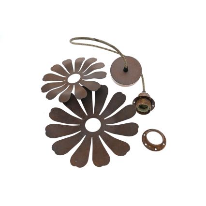 Bohemia-Design - Pakabinamas šviestuvas su laidu 1xE27/60W/230V bronzinis